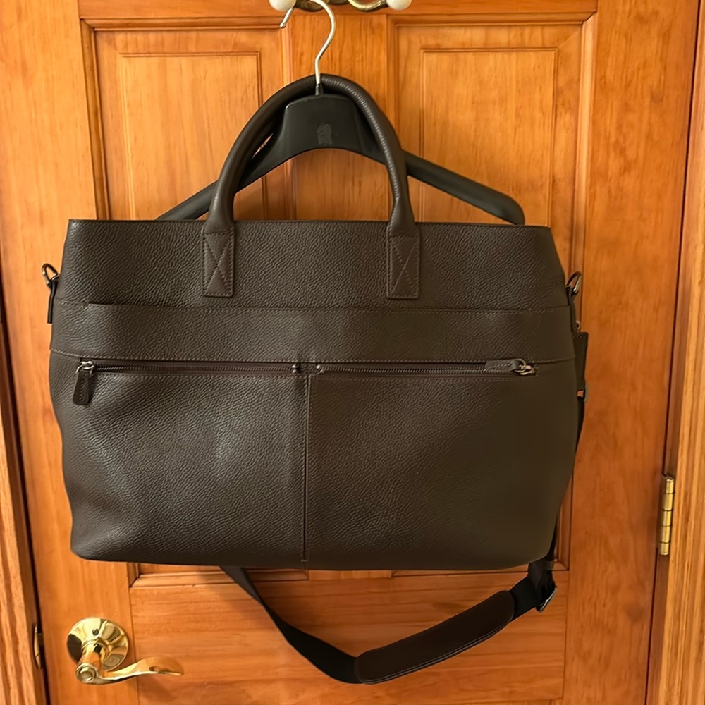 Wonderfully crafted Graham dark chocolate briefcase.